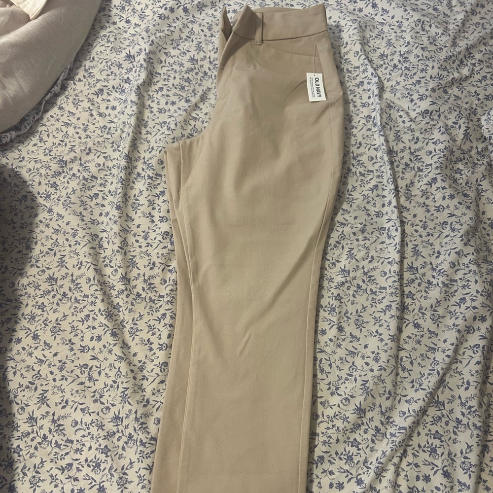 Old Navy Pixie High Rise Beige Pants